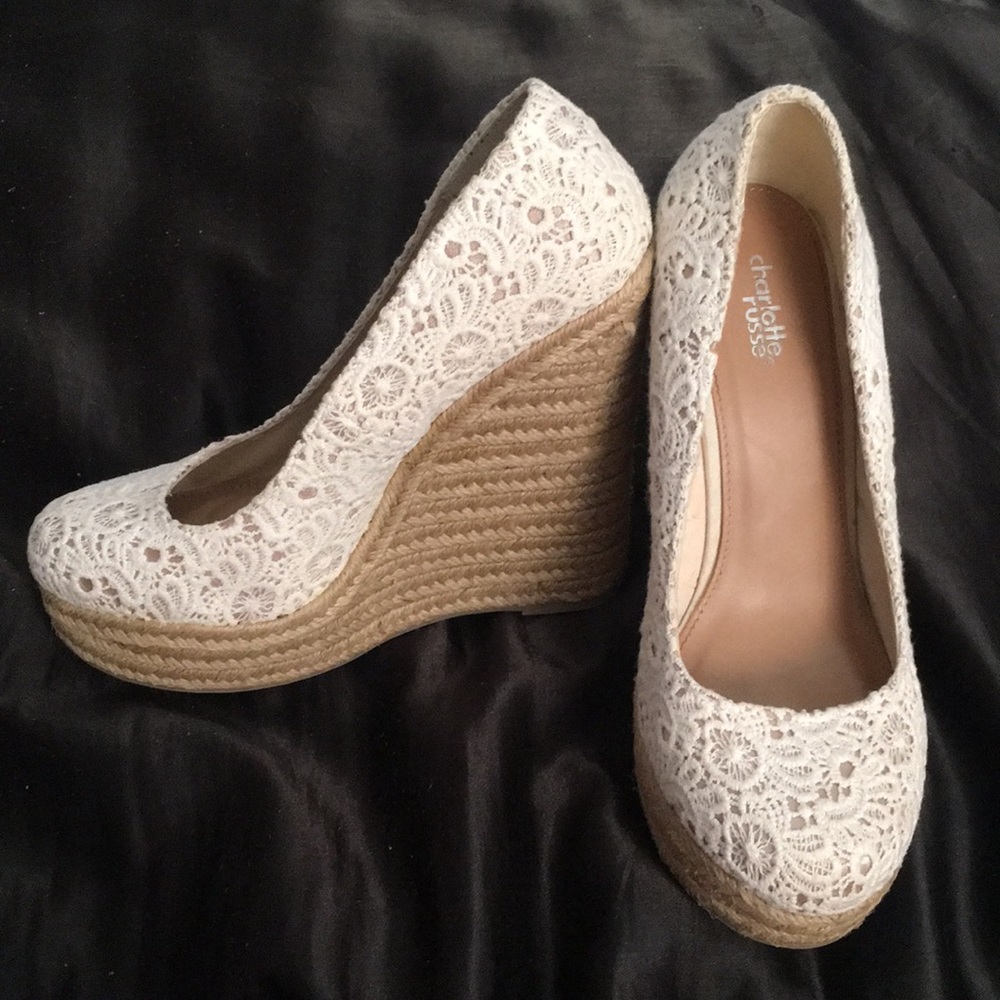 Charlotte Russe Heeled Wedges